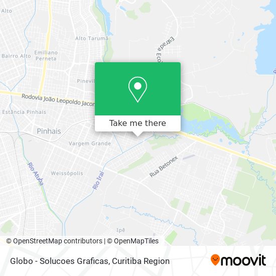 Globo - Solucoes Graficas map