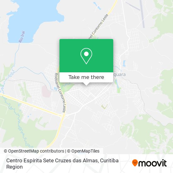 Centro Espírita Sete Cruzes das Almas map