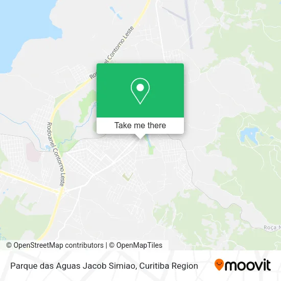 Parque das Aguas Jacob Simiao map