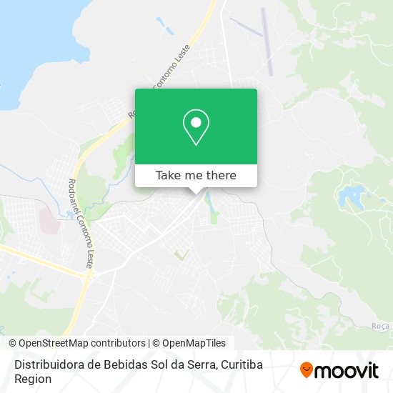 Distribuidora de Bebidas Sol da Serra map
