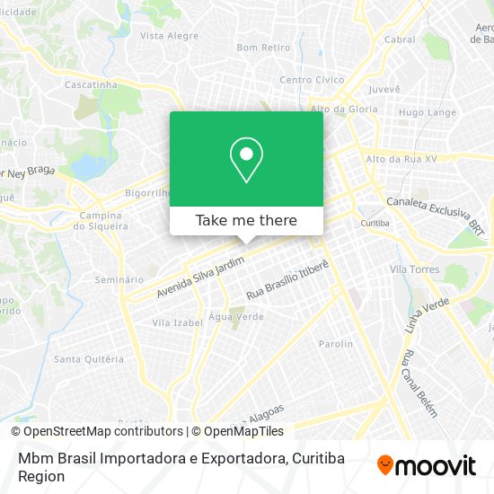 Mbm Brasil Importadora e Exportadora map