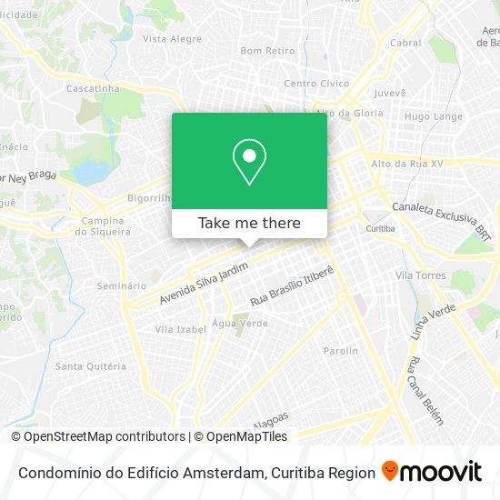 Condomínio do Edifício Amsterdam map