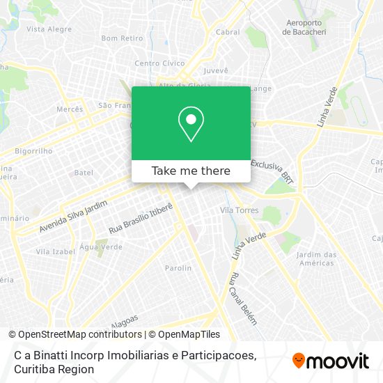 C a Binatti Incorp Imobiliarias e Participacoes map