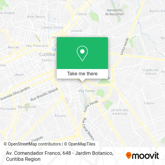 Av. Comendador Franco, 648 - Jardim Botanico map