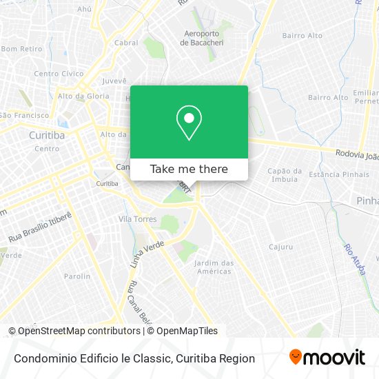 Condominio Edificio le Classic map