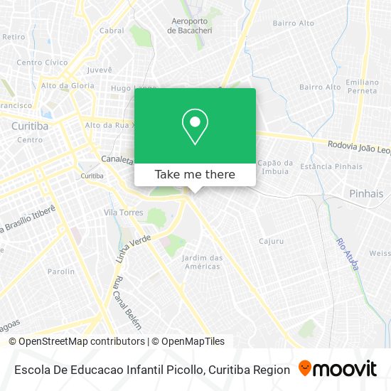 Escola De Educacao Infantil Picollo map