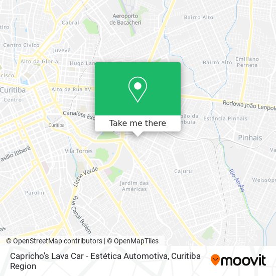 Capricho's Lava Car - Estética Automotiva map