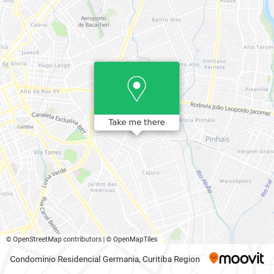 Condominio Residencial Germania map