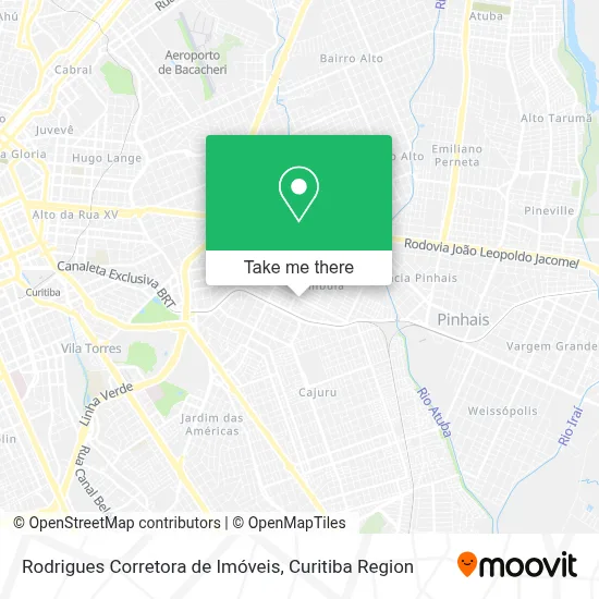 Rodrigues Corretora de Imóveis map