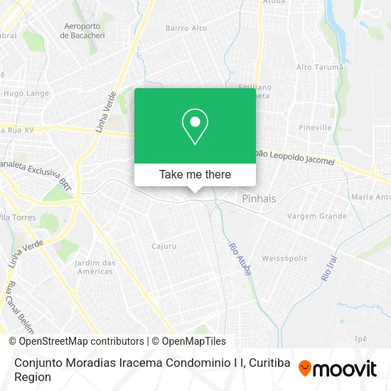 Conjunto Moradias Iracema Condominio I I map