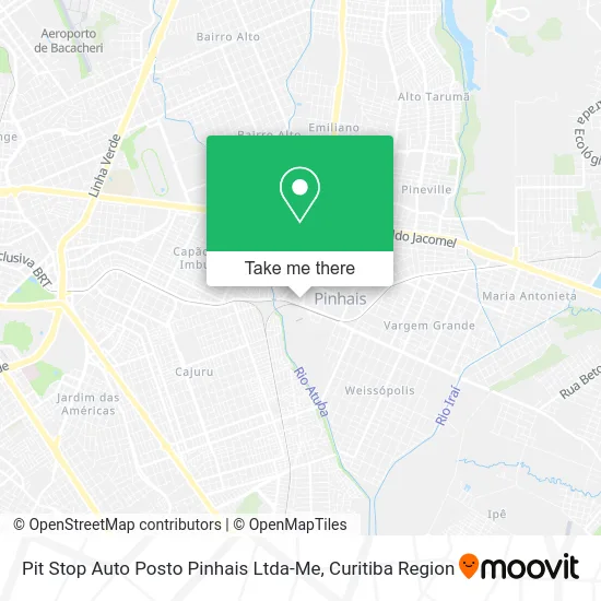 Pit Stop Auto Posto Pinhais Ltda-Me map