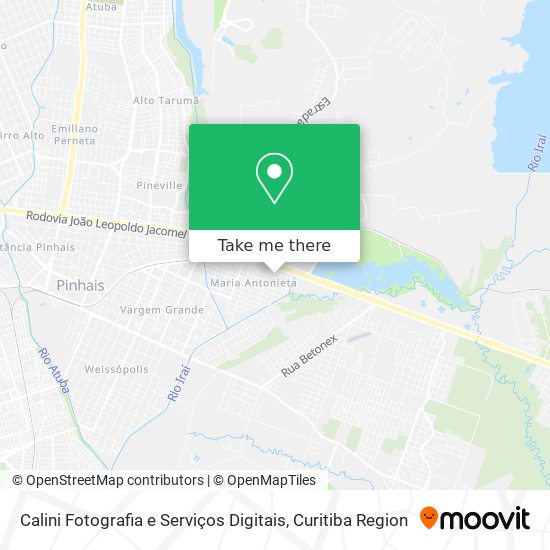Calini Fotografia e Serviços Digitais map