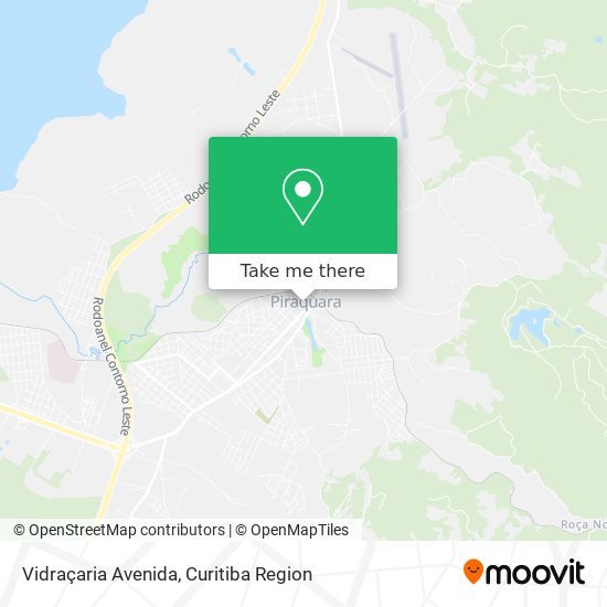 Vidraçaria Avenida map