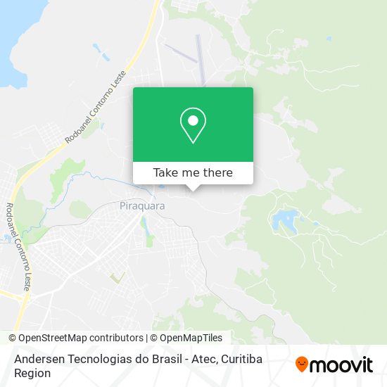 Andersen Tecnologias do Brasil - Atec map