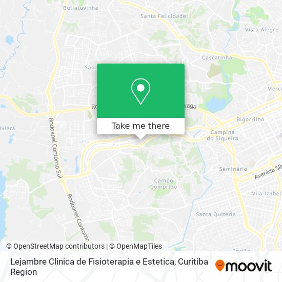 Lejambre Clinica de Fisioterapia e Estetica map