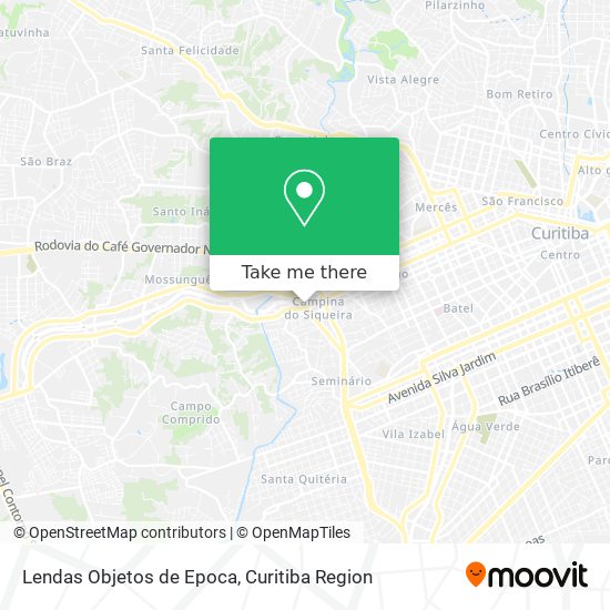 Lendas Objetos de Epoca map
