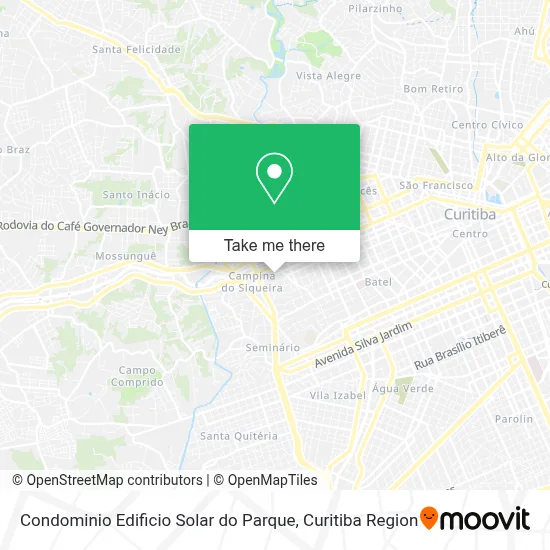 Condominio Edificio Solar do Parque map