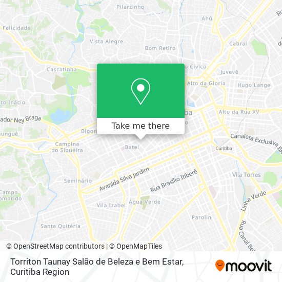 Torriton Taunay Salão de Beleza e Bem Estar map