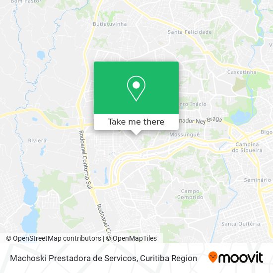 Machoski Prestadora de Servicos map