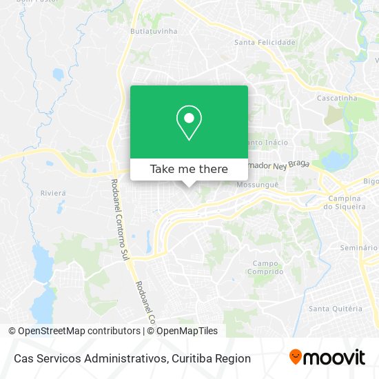 Cas Servicos Administrativos map