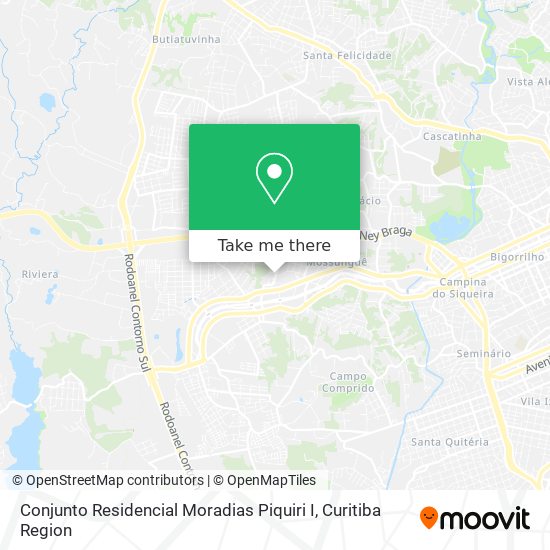 Conjunto Residencial Moradias Piquiri I map