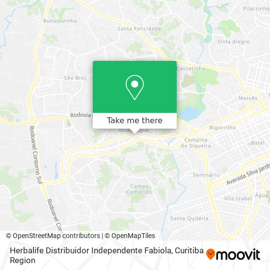 Herbalife Distribuidor Independente Fabiola map