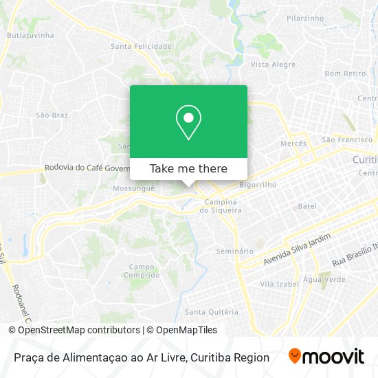 Praça de Alimentaçao ao Ar Livre map