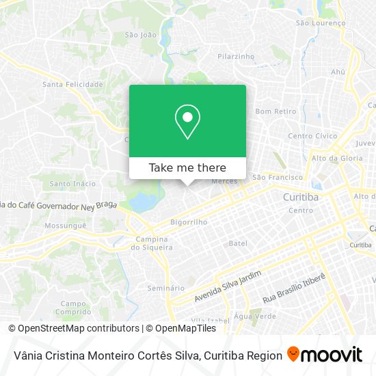 Vânia Cristina Monteiro Cortês Silva map