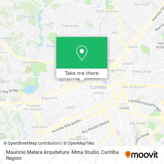 Mauricio Melara Arquitetura -Mma Studio map