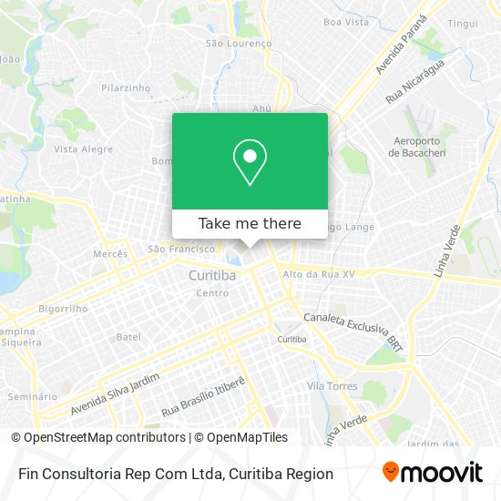 Fin Consultoria Rep Com Ltda map