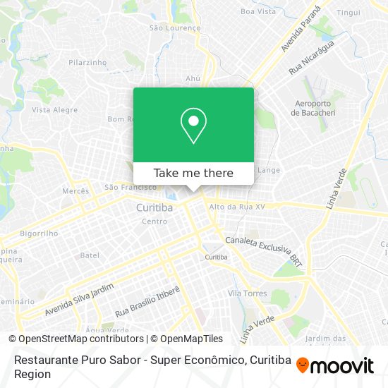 Restaurante Puro Sabor - Super Econômico map
