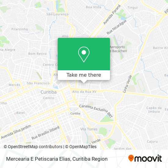 Mercearia E Petiscaria Elias map