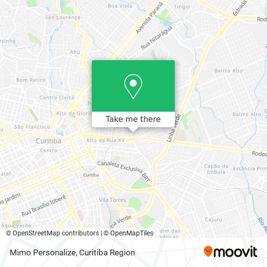 Mimo Personalize map