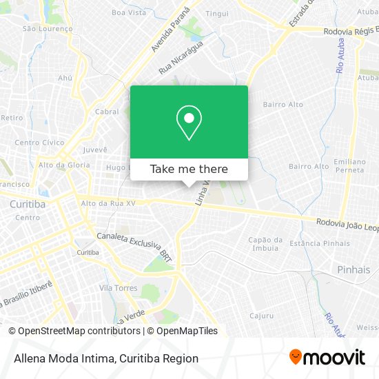 Allena Moda Intima map