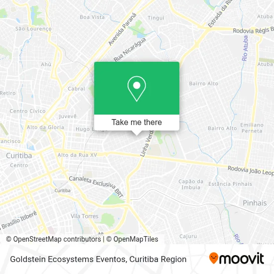 Goldstein Ecosystems Eventos map