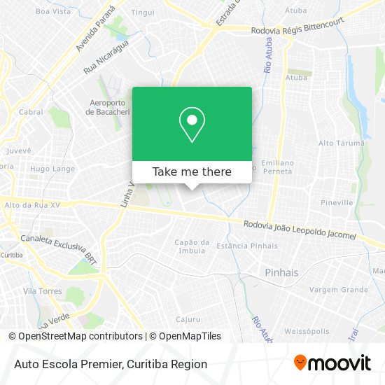 Auto Escola Premier map