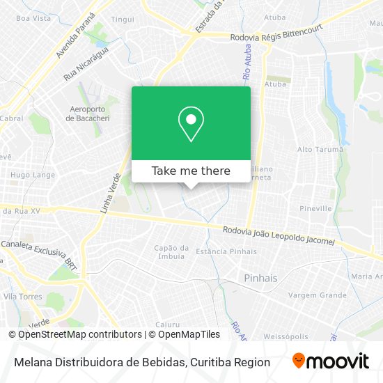 Melana Distribuidora de Bebidas map