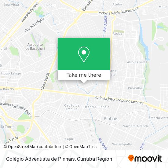 Colégio Adventista de Pinhais map