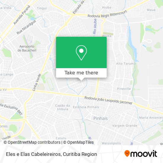 Eles e Elas Cabeleireiros map