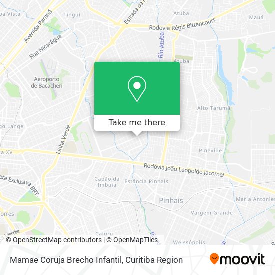 Mamae Coruja Brecho Infantil map