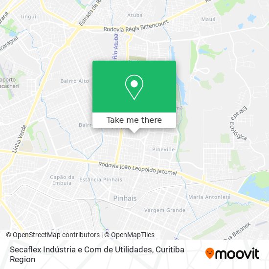 Secaflex Indústria e Com de Utilidades map