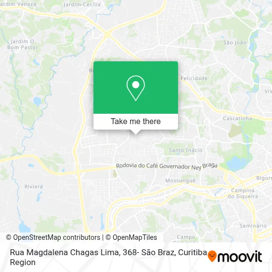 Rua Magdalena Chagas Lima, 368- São Braz map