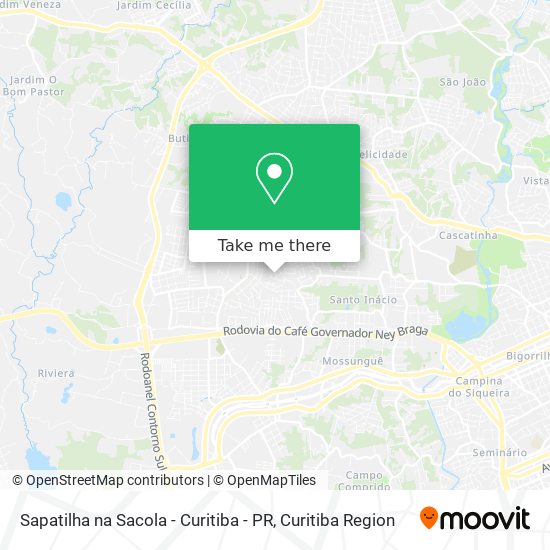 Sapatilha na Sacola - Curitiba - PR map
