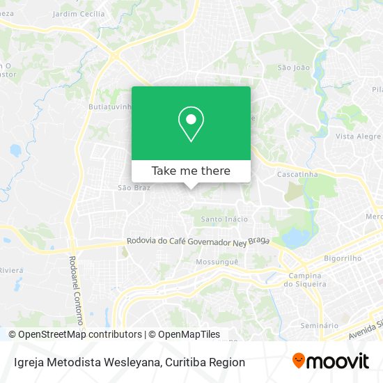 Igreja Metodista Wesleyana map
