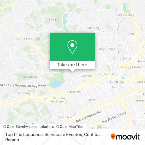 Top Line Locacoes, Servicos e Eventos map