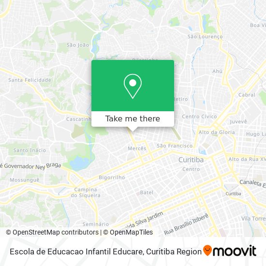 Escola de Educacao Infantil Educare map