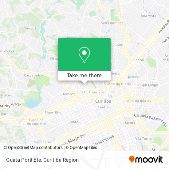 Guata Porã Eté map