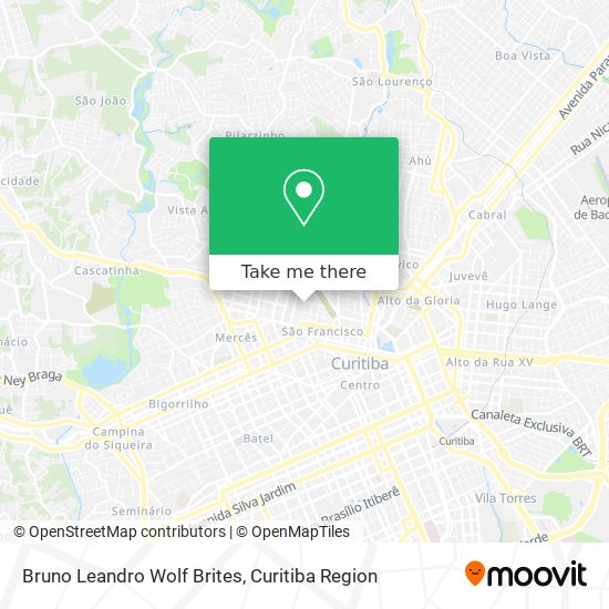 Bruno Leandro Wolf Brites map