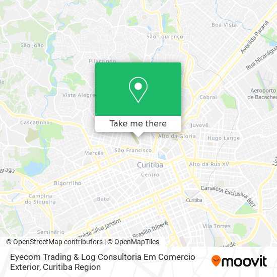 Eyecom Trading & Log Consultoria Em Comercio Exterior map