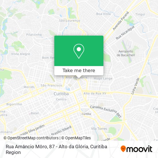 Rua Amâncio Môro, 87 - Alto da Glória map
